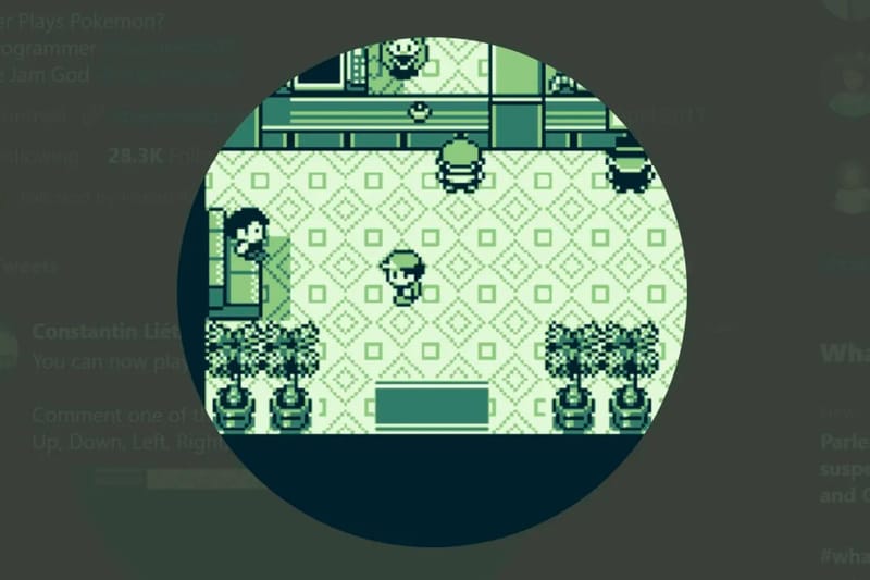 닌텐도가 아닌 트위터 '답글' 기능으로 '포켓몬스터'를 플레이할 수 있다?