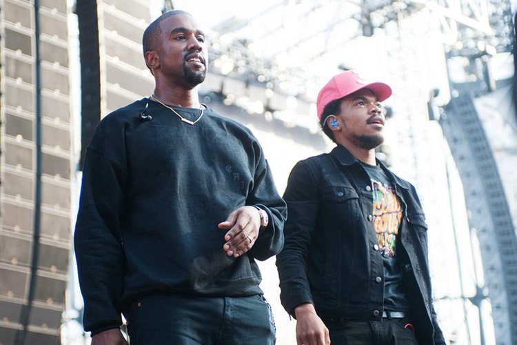 칸예 웨스트가 찬스 더 래퍼에게 소리를 지르는 영상이 공개됐다