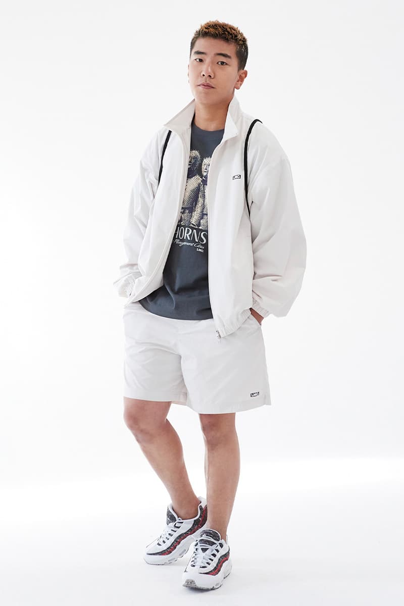 LMC 2021 봄, 여름 컬렉션, 레이어, 가시, 스웨트셔츠, 그래픽, 로고플레이, 도메스틱, 스트릿, 스트리트, 스트리트웨어