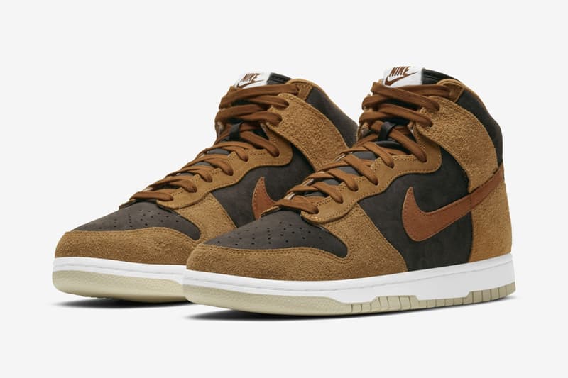 나이키 덩크 하이 레트로 프리미엄 '다크 커리' 국내 출시 정보, 나이키 SNKRS, 나이키 스니커즈 홍대, 래플, 응모, 농구화