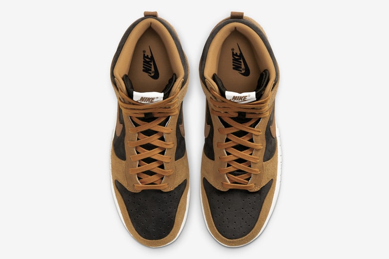 나이키 덩크 하이 레트로 프리미엄 '다크 커리' 국내 출시 정보, 나이키 SNKRS, 나이키 스니커즈 홍대, 래플, 응모, 농구화