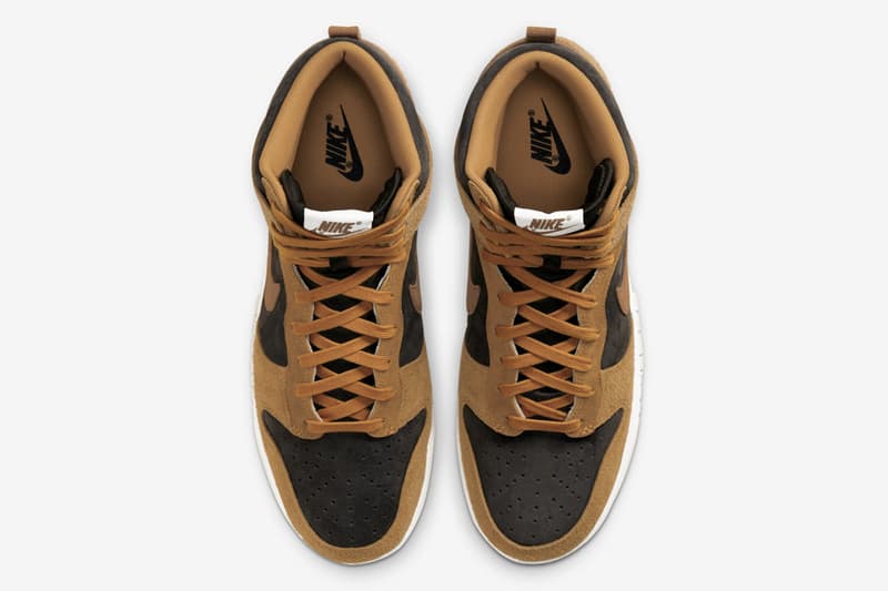나이키 덩크 하이 레트로 프리미엄 '다크 커리' 국내 출시 정보, 나이키 SNKRS, 나이키 스니커즈 홍대, 래플, 응모, 농구화