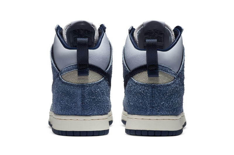 노트르 x 나이키 협업 덩크 하이 ‘블루 보이드’ 상세 이미지 공개, SNKRS, 스니커 발매, 스우시