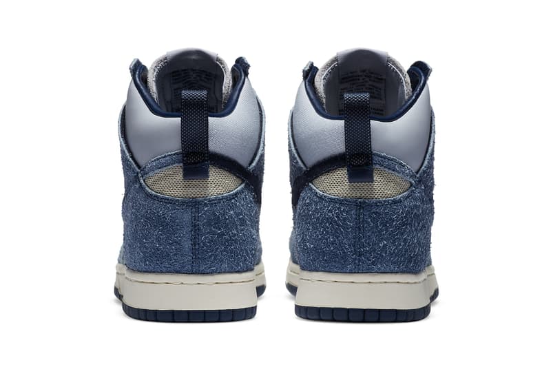 노트르 x 나이키 협업 덩크 하이 ‘블루 보이드’ 상세 이미지 공개, SNKRS, 스니커 발매, 스우시