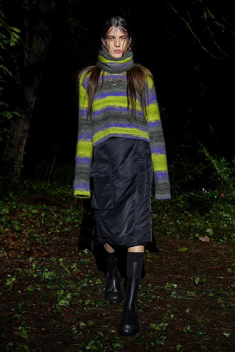 한밤중 숲에서 떠나는 환상 여행, 우영미 2021 FW 컬렉션, 파리 패션위크, 베르나르 베르베르, 여행의 책, 한국 디자이너 브랜드