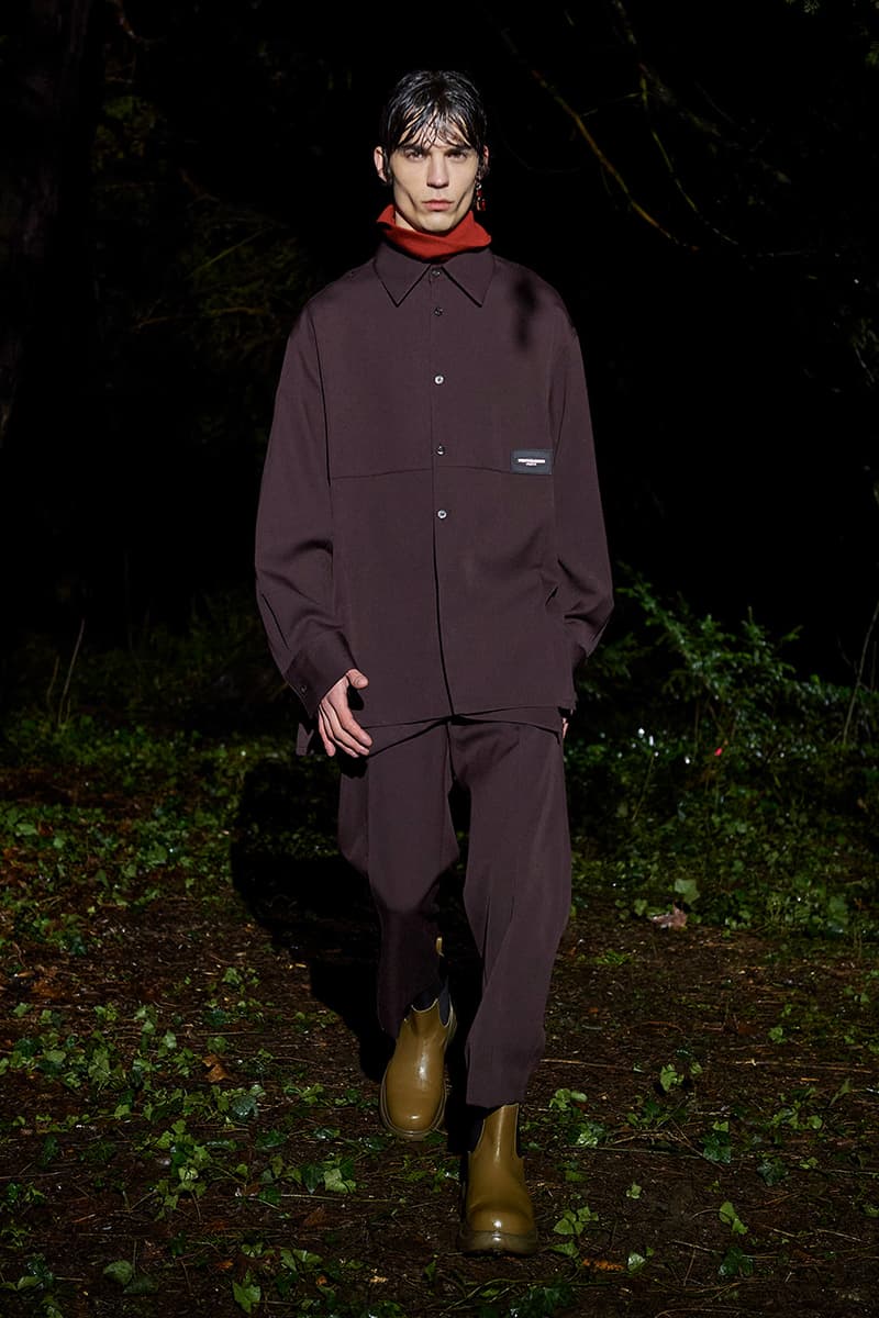 한밤중 숲에서 떠나는 환상 여행, 우영미 2021 FW 컬렉션, 파리 패션위크, 베르나르 베르베르, 여행의 책, 한국 디자이너 브랜드