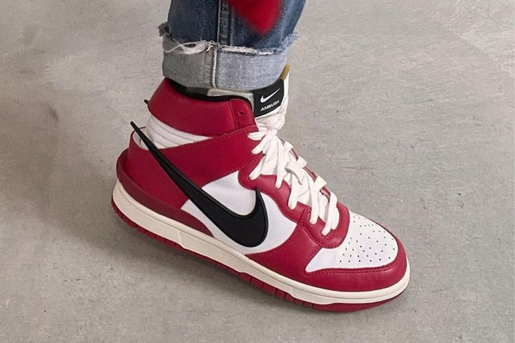 윤 안이 직접 공개한 앰부시 x 나이키 덩크 하이 ‘시카고’ 실물