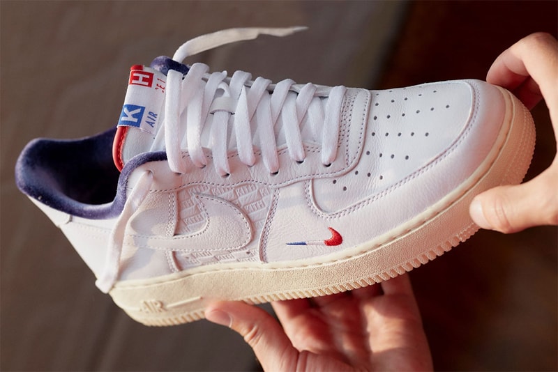 로니 피그가 직접 공개한 새로운 키스 x 에어 포스 1의 실물은?, 협업 스니커, SNKRS