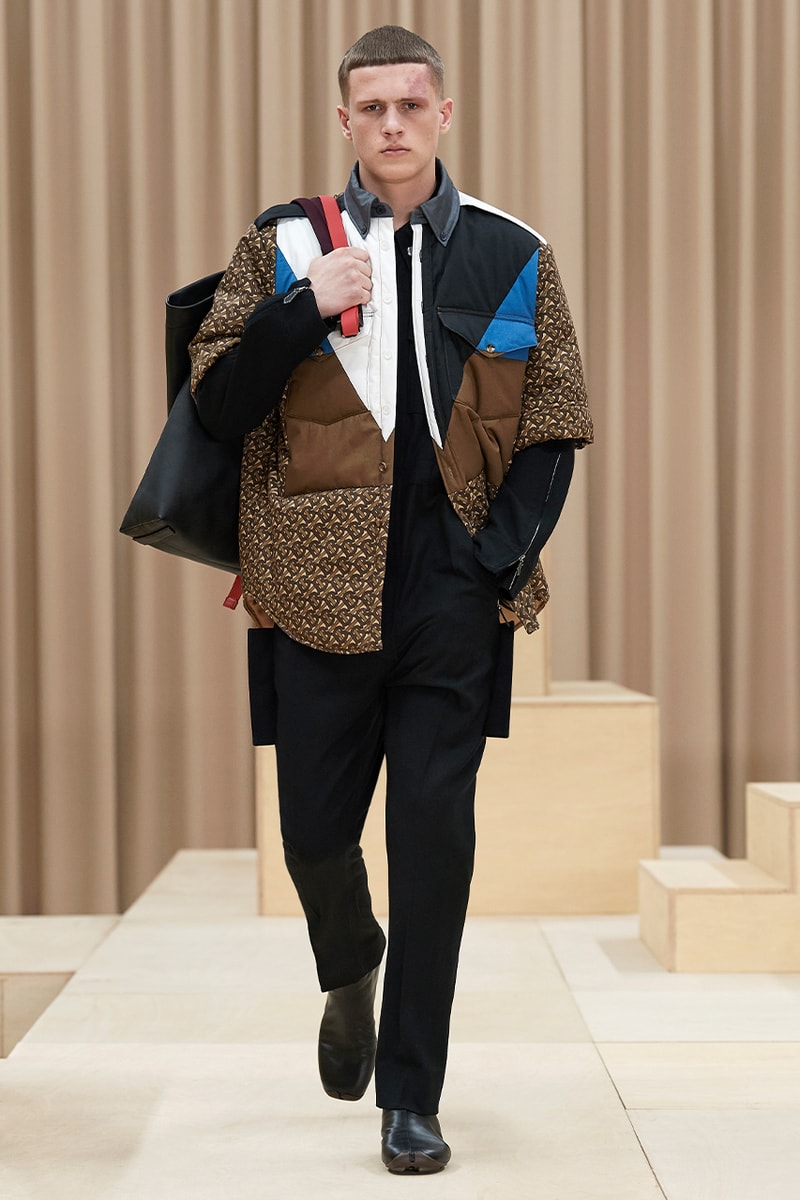 리카르도 티시의 첫 번째 버버리 남성복, 2021 FW ‘익스케이프’ 컬렉션 공개, 멘즈웨어, 바시티 재킷, 트렌치코트