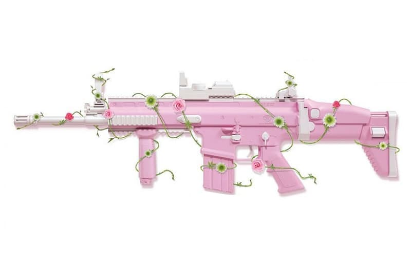 아카데미과학, FN-SCAR STD 전동건 ‘핑크 에디션’ 출시, 핑크 건, 전동건, bb탄, bb탄총, 발렌타인, 밸런타인