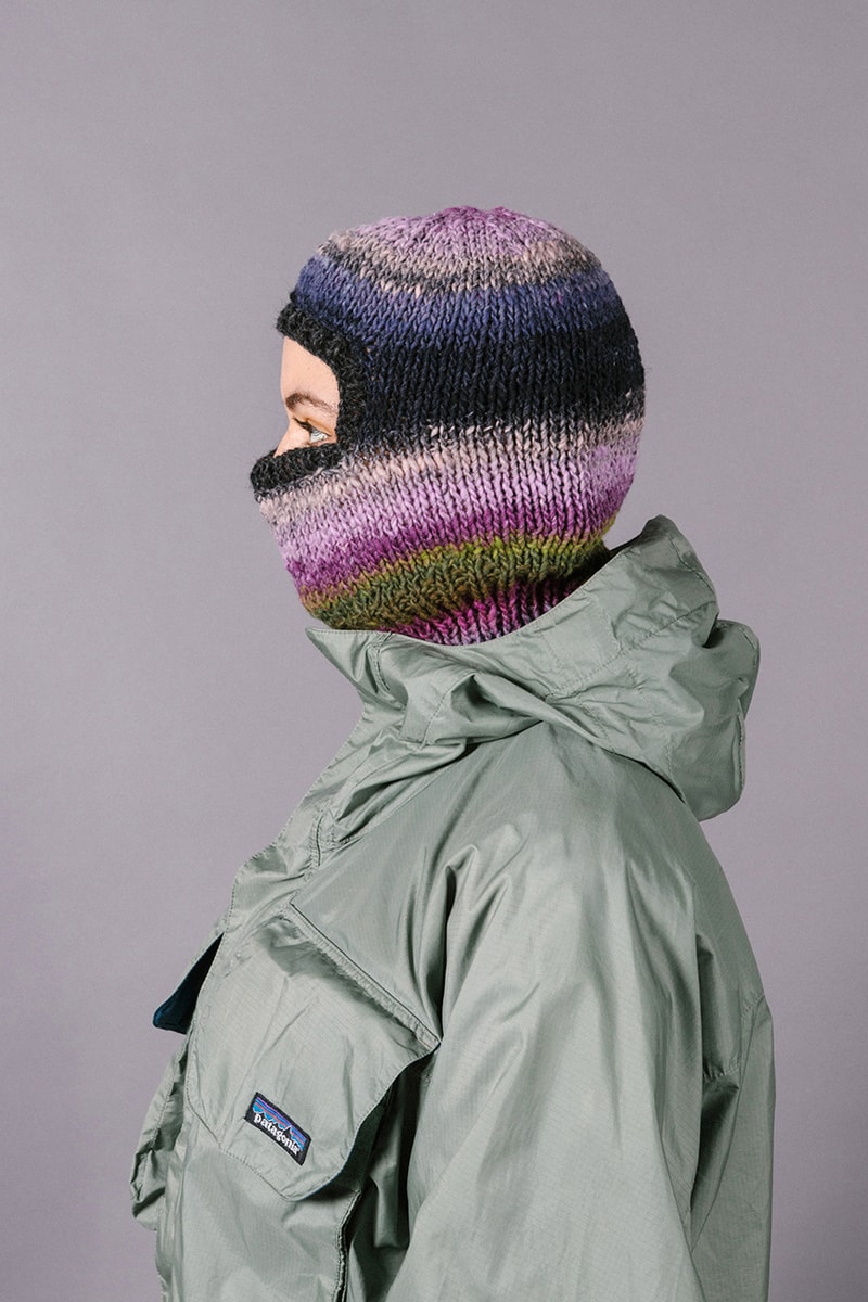 그레이터 굿즈, 손수 뜨개질로 완성한 방한모 캡슐 컬렉션 출시, 발라클라바 모자