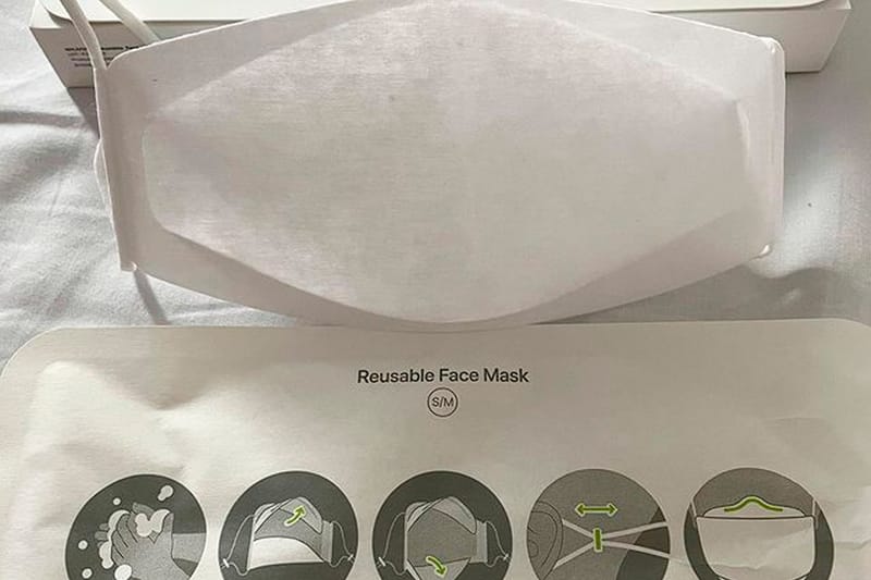 후지와라 히로시가 직접 공개한 '애플 마스크'의 정체는?