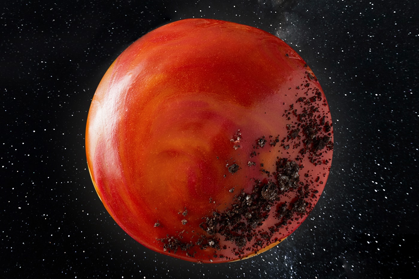 크리스피 크림이 화성의 모양을 그대로 본뜬 '마스 도넛'을 출시한다, 미국 항공우주국, NASA