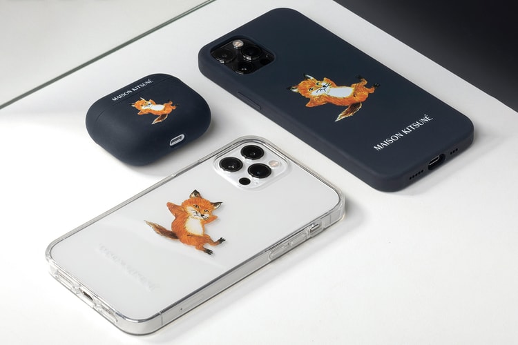 메종 키츠네 x 네이티브 유니온, ‘칠랙스 폭스’ 아이폰 & 에어팟 케이스 출시
