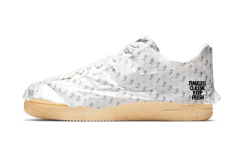 업데이트: 어퍼가 종이로 포장된 나이키 에어 포스 1 '타임리스 클래식' 국내 출시 정보