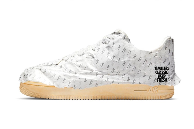 업데이트: 어퍼가 종이로 포장된 나이키 에어 포스 1 '타임리스 클래식' 국내 출시 정보