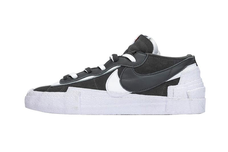 사카이 x 나이키 블레이저 로우 '다크 그레이' 상세 사진