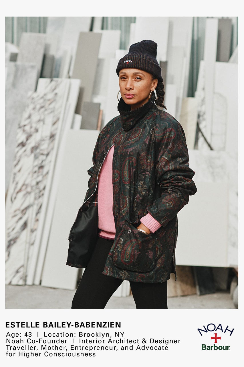 노아 x 바버, 페이즐리 & 지브라 패턴 휘감은 2021 SS 협업 컬렉션 출시, 왁스 재킷
