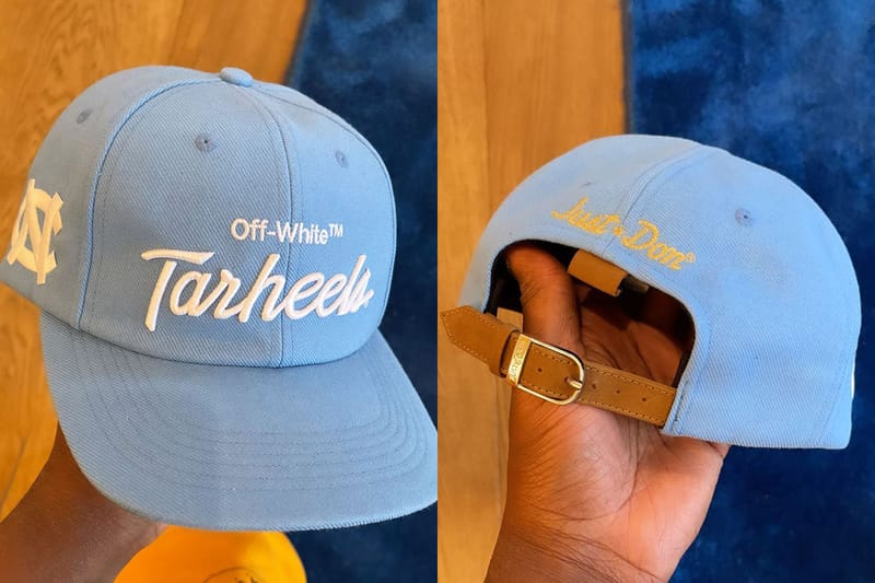 버질 아블로, 오프 화이트 x 저스트 돈 '타 힐스' 6패널 캡 공개