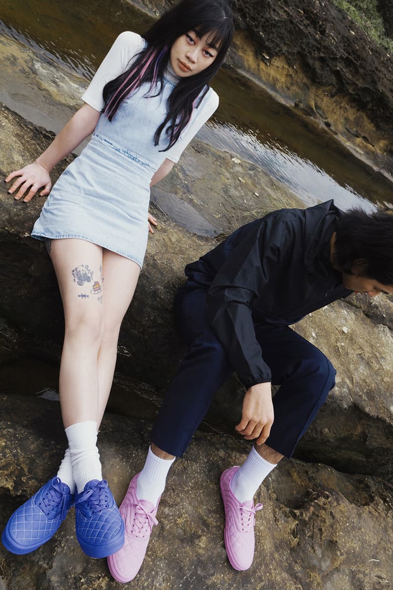 반스 x 오프닝 세레모니 협업 스니커 & 어패럴 컬렉션 출시, 어센틱, 어센틱 퀄트, 가방, 뱀, 표범, 옴베르토 레온, 캐롤 림