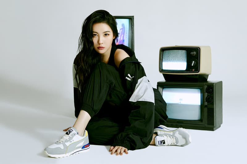푸마, 새롭게 탄생한 스니커 'TX-3' 화보 공개, 선미