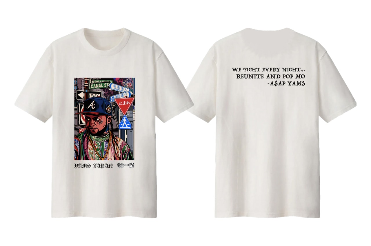 루드세프 x 얌보르기니, 얌스 데이 기념 한정판 협업 티셔츠 출시, rudcef, 에이셉 라킵, 에이셉 맙, 에이셉 몹, 에이셉 얌스
