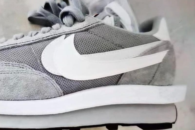 사카이 x 나이키 LDV 와플 ‘그레이’의 실물이 유출됐다