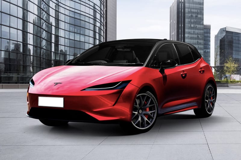 2천7백만 원대의 테슬라 해치백 '모델 2'는 이렇게 생겼다?