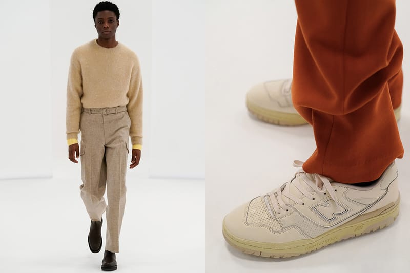 뉴발란스 협업 550 포함, 오라리 2021 가을, 겨울 컬렉션