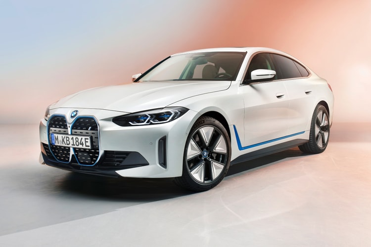 BMW의 새로운 전기 세단, ‘i4’ 외장 디자인이 공개됐다