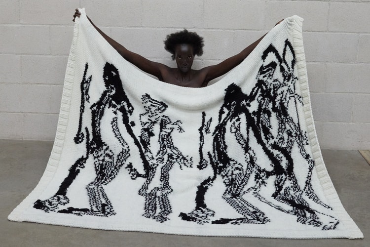 J.W. 앤더슨, 젊은 두 예술가의 작품을 새긴 한정판 아트 블랭킷 출시