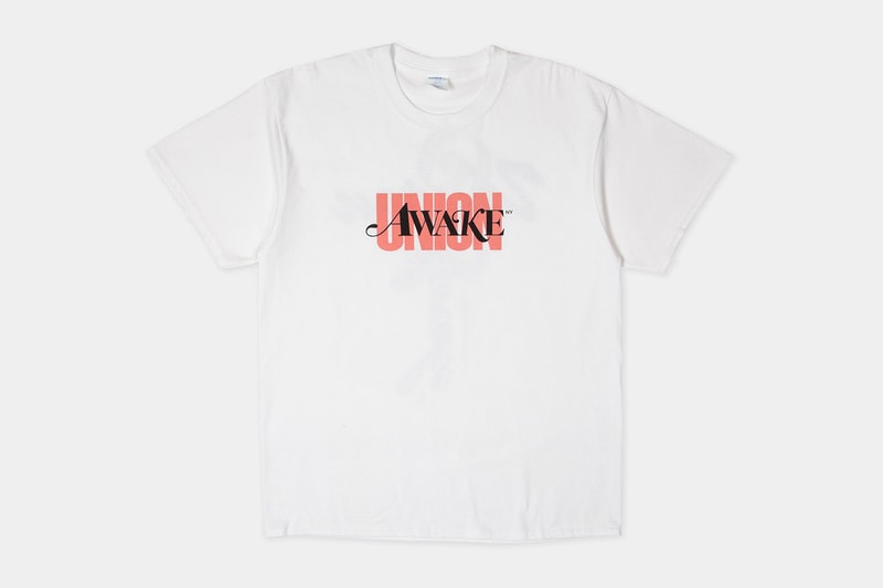어웨이크 NY x 유니언 협업 의류 캡슐 컬렉션 발매 정보, 패션 브랜드, 후디, 롱 슬리브, 티셔츠