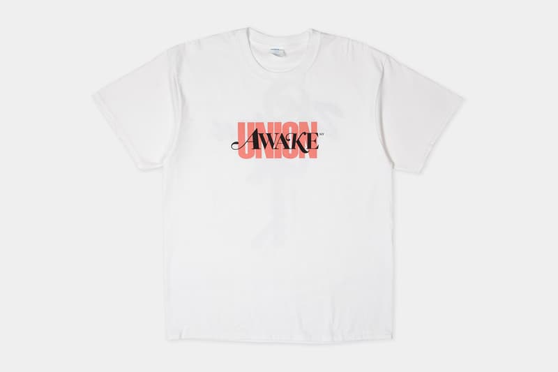 어웨이크 NY x 유니언 협업 의류 캡슐 컬렉션 발매 정보, 패션 브랜드, 후디, 롱 슬리브, 티셔츠