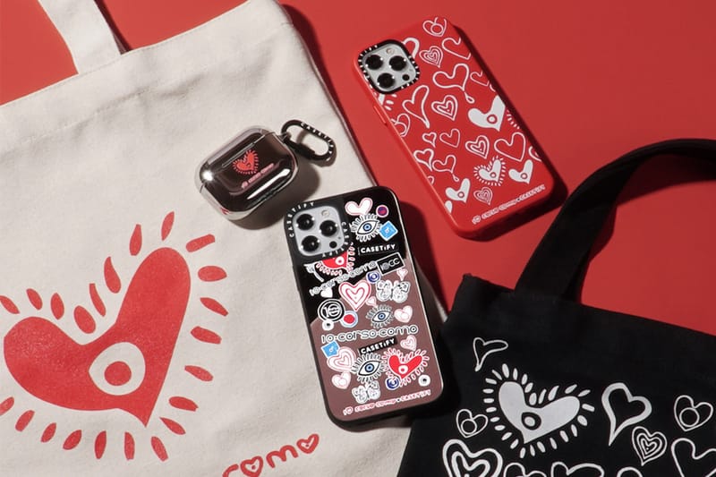 케이스티파이 x 10 꼬르소 꼬모 협업 ‘하트 일러스트’ 컬렉션 출시