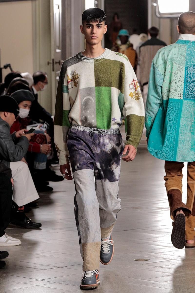칠드런 오브 더 디스코어던스, 아프리카 전통 텍스타일을 활용한 2021 FW 컬렉션 런웨이, 라쿠텐 패션 위크 도쿄