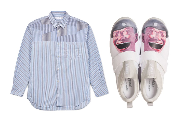 중국 현대미술작가 웨민쥔과의 협업, 꼼 데 가르송 셔츠 2021 SS 컬렉션 공개