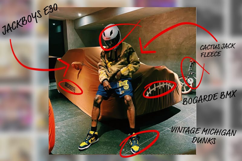 태그드: 트래비스 스콧의 차고에는 과연 어떤 아이템들이 있을까?