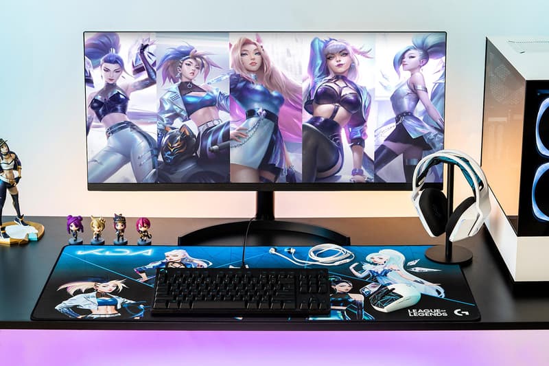 ‘리그 오브 레전드’ x 로지텍 G 협업 K/DA 게이밍 기어 컬렉션 출시, LoL, 롤, 아리, 아칼리, 이블린, 카이사