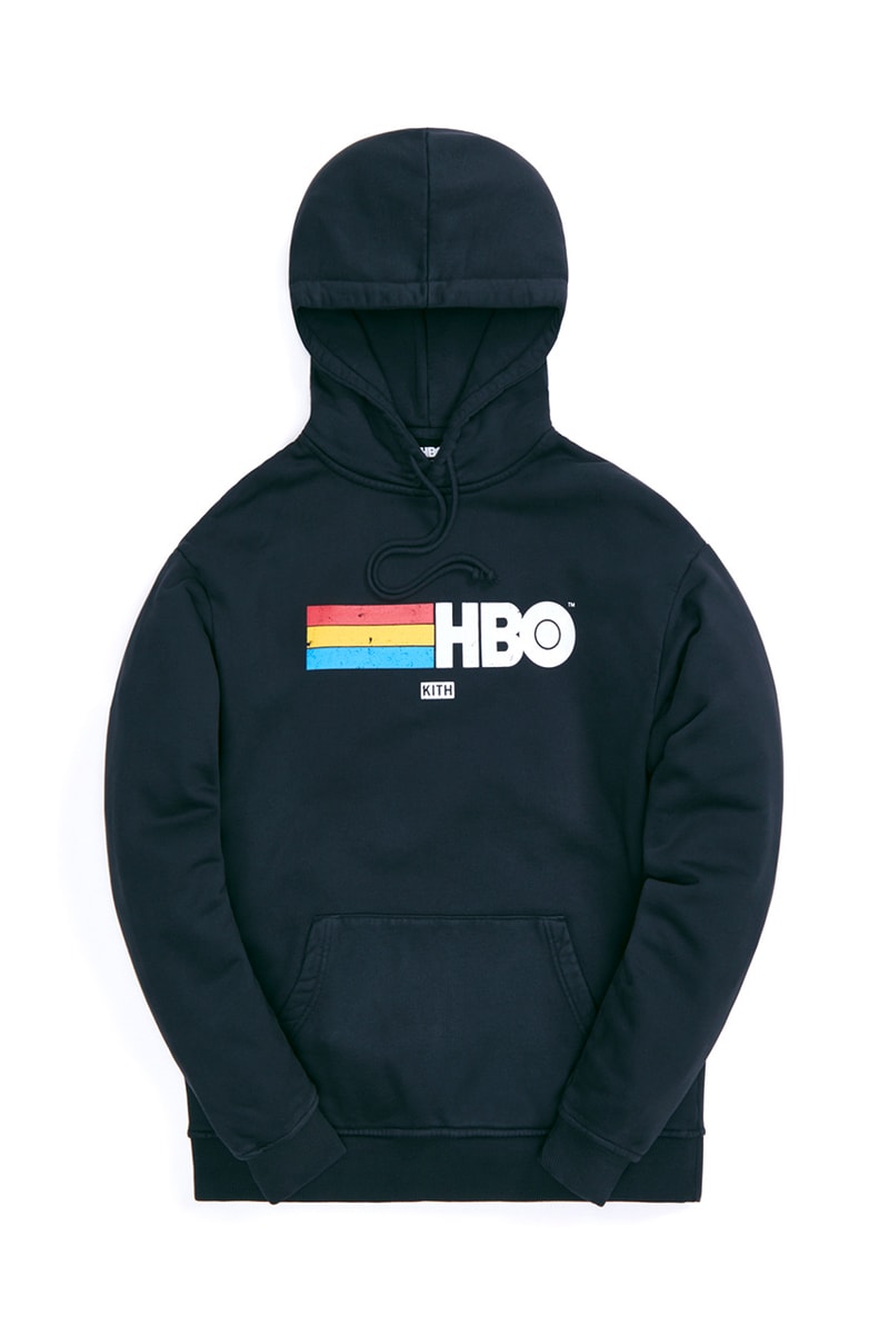 키스, HBO 로고를 새긴 협업 의류 캡슐 컬렉션 출시, 발매 정보, 로니 피그, 커브 유어 엔수지애즘, 소프라노스