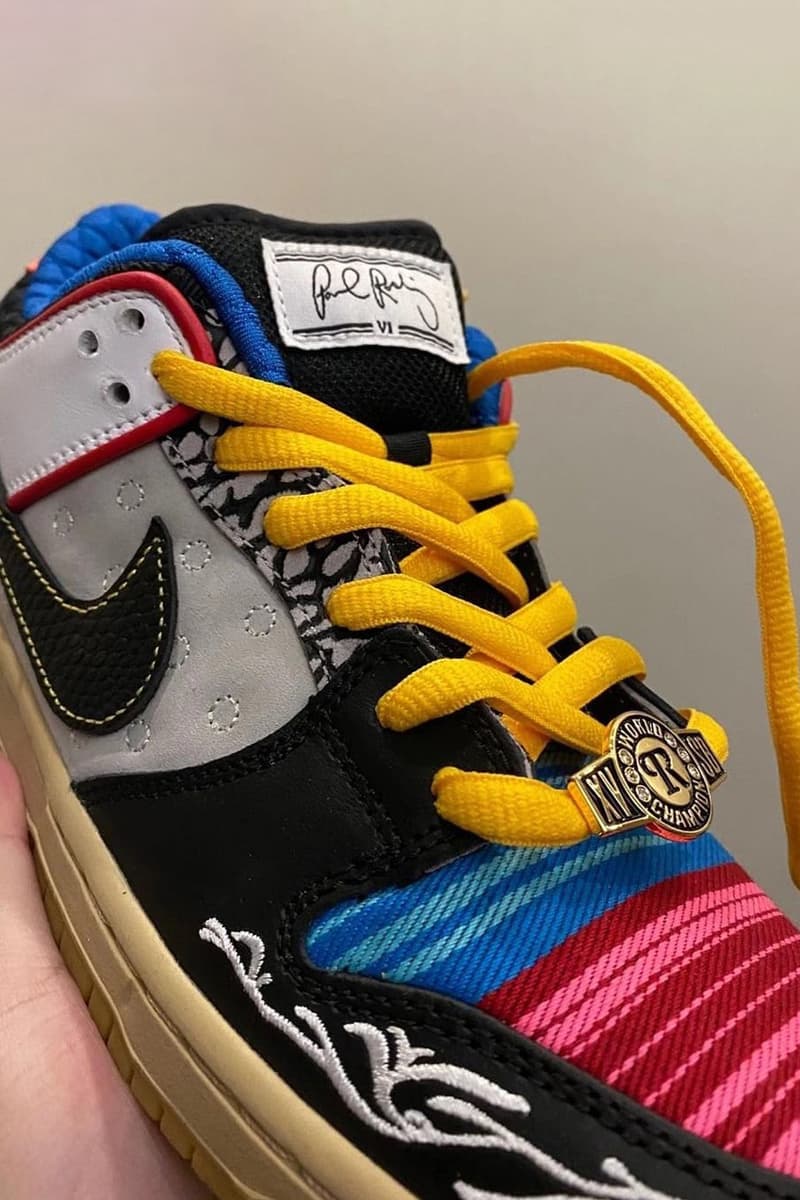 폴 로드리게즈가 디자인한 나이키 SB 덩크 로우 ‘왓 더 P-로드’ 실물 공개, SNKRS, 협업 스니커