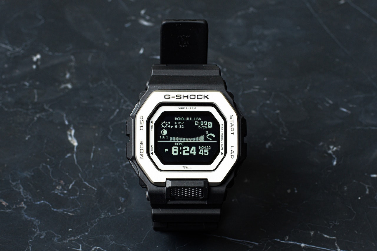 지샥 x 론 허먼, 서퍼들을 위해 제작한 한정판 손목시계 'GBX-100' 출시, 협업 아이템, 발매 정보