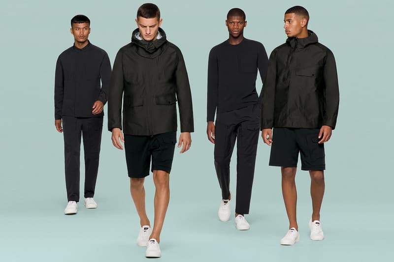 스톤 아일랜드, 2021 봄, 여름 ‘마리나’ 컬렉션 출시, 룩북, 후디, 티셔츠, 쉘 재킷, 재활용 원단