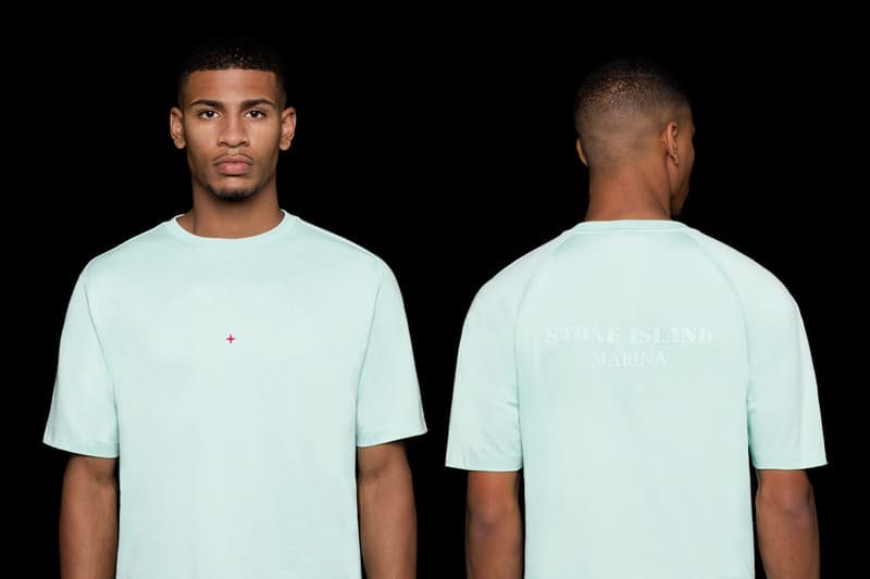 스톤 아일랜드, 2021 봄, 여름 ‘마리나’ 컬렉션 출시, 룩북, 후디, 티셔츠, 쉘 재킷, 재활용 원단