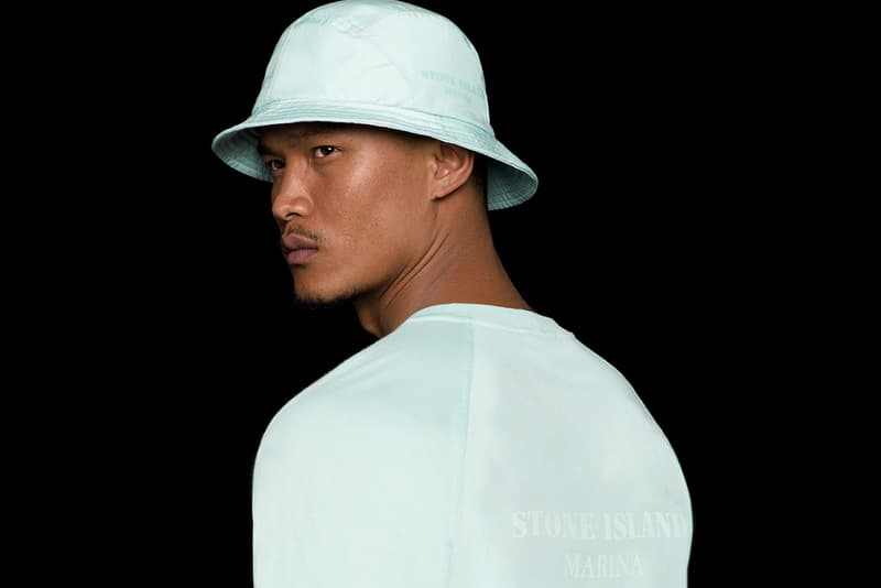 스톤 아일랜드, 2021 봄, 여름 ‘마리나’ 컬렉션 출시, 룩북, 후디, 티셔츠, 쉘 재킷, 재활용 원단