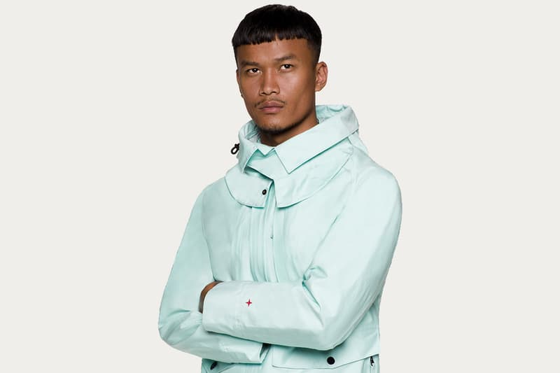 스톤 아일랜드, 2021 봄, 여름 ‘마리나’ 컬렉션 출시, 룩북, 후디, 티셔츠, 쉘 재킷, 재활용 원단