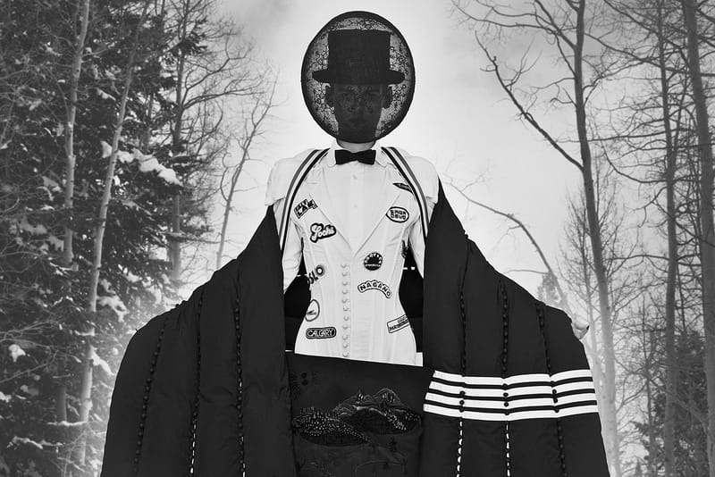 몽환적인 분위기의 설원에 펼쳐진, 톰 브라운 2021 가을 컬렉션