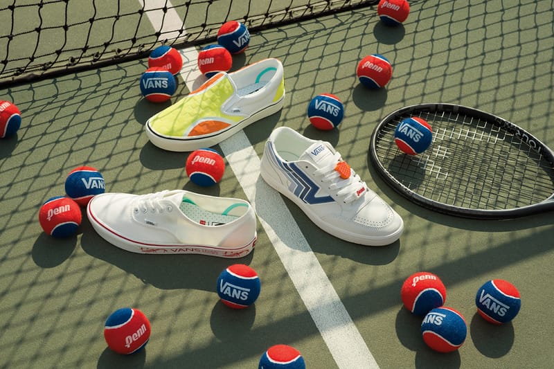 반스가 테니스공 브랜드 펜과 ‘테니스 스타일’ 협업 컬렉션을 출시했다