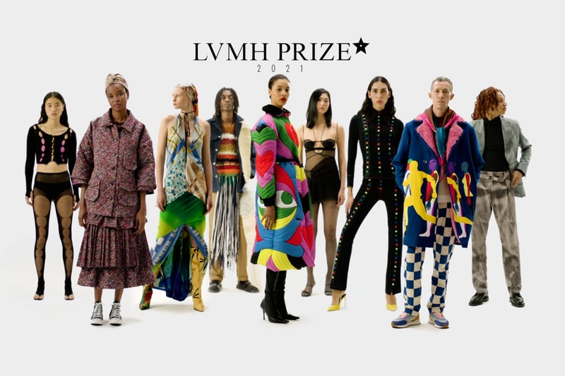 '2021 LVMH 프라이즈' 최종 결선에 진출한 9개 브랜드는?, 비앙카 샌더스, 샤를 드 빌모랭, 크리스토퍼 존 로저스, 코너 이브스, 키드수퍼, 키카 바르가스, 루카뇨 음딩기, 넨시 도자카, 루이