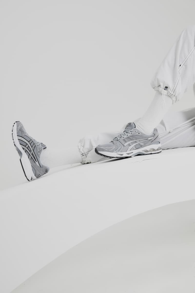 아식스, 새로운 매력을 담은 젤 카야노 14 스웨이드 공개, asics gel kayano silver suede retro style 레트로 스타일