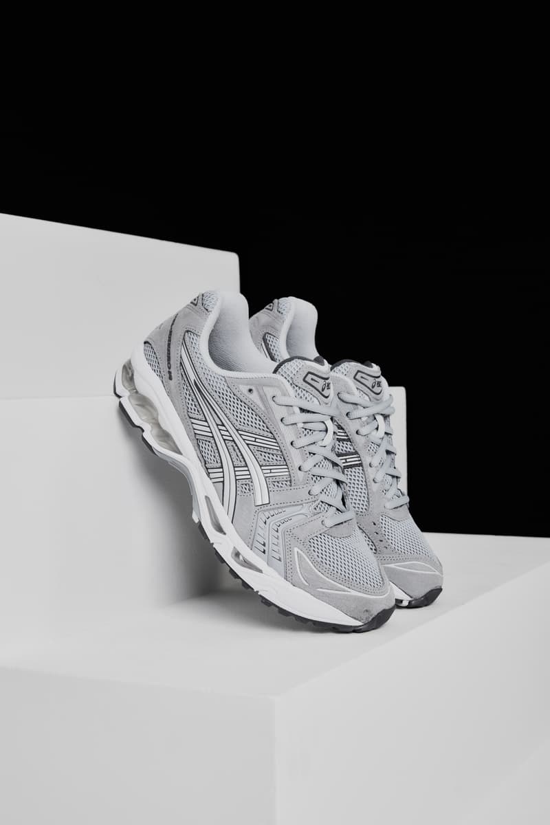 아식스, 새로운 매력을 담은 젤 카야노 14 스웨이드 공개, asics gel kayano silver suede retro style 레트로 스타일